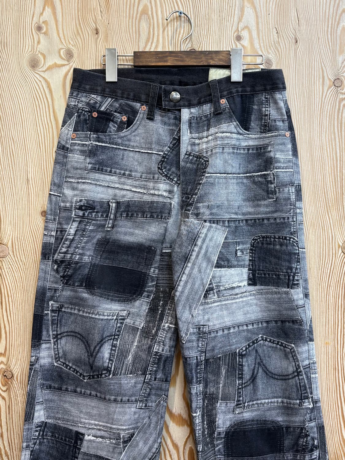 앤더슨벨 BRNO 패치워크 데님 팬츠 상품이미지2