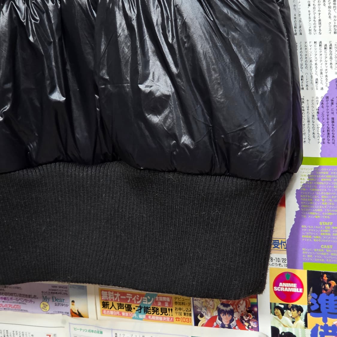 아디다스 글리터 유광 걸스 하이넥 패딩 베스트 상품이미지8