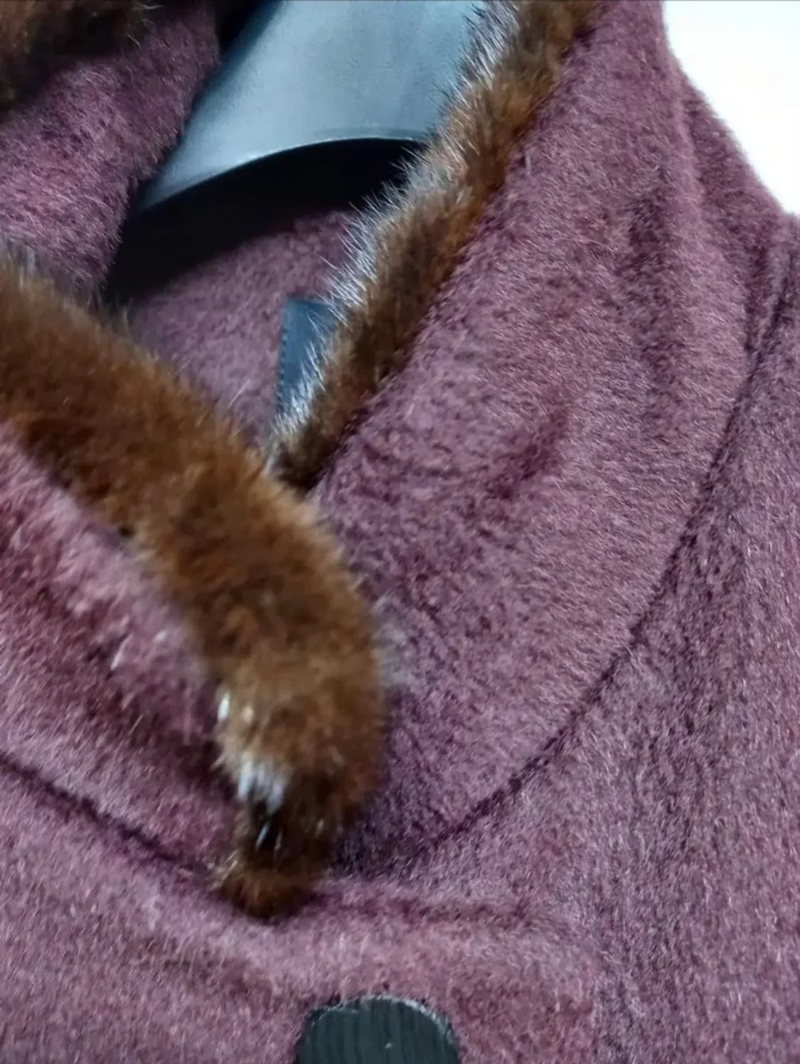 새 발렌시아 라마 밍크 맥시롱코트 55 상품이미지7