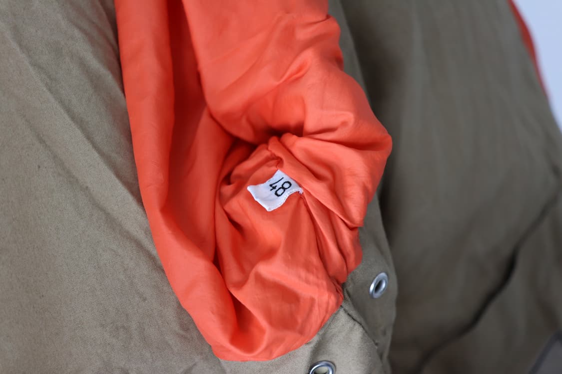 텐씨 아틱 후드 다운패딩 오렌지 48팝니다. 상품이미지7