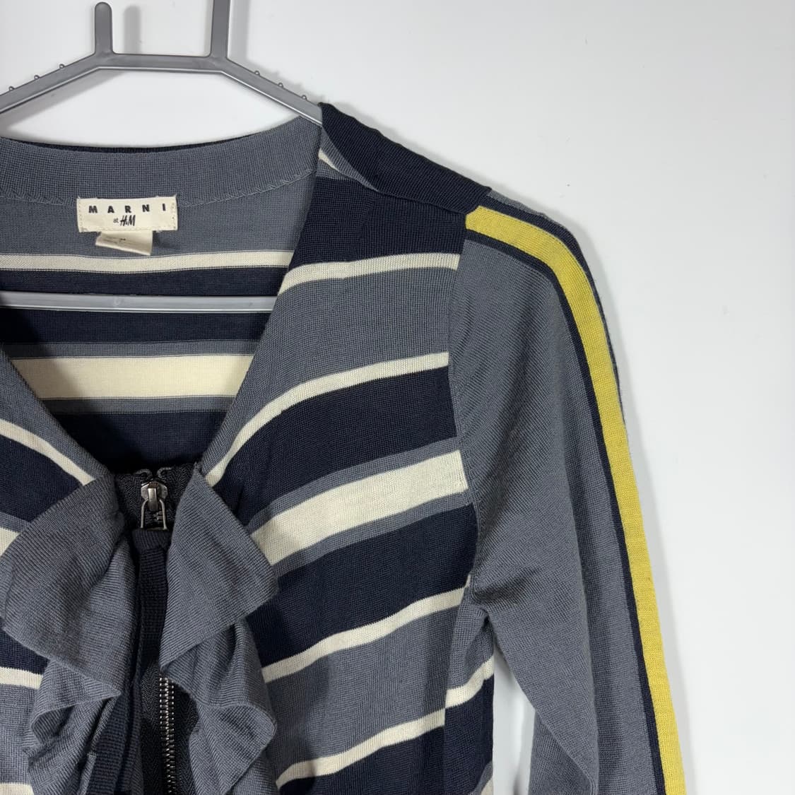 Marni x h&m 프릴 집업 가디건 상품이미지5