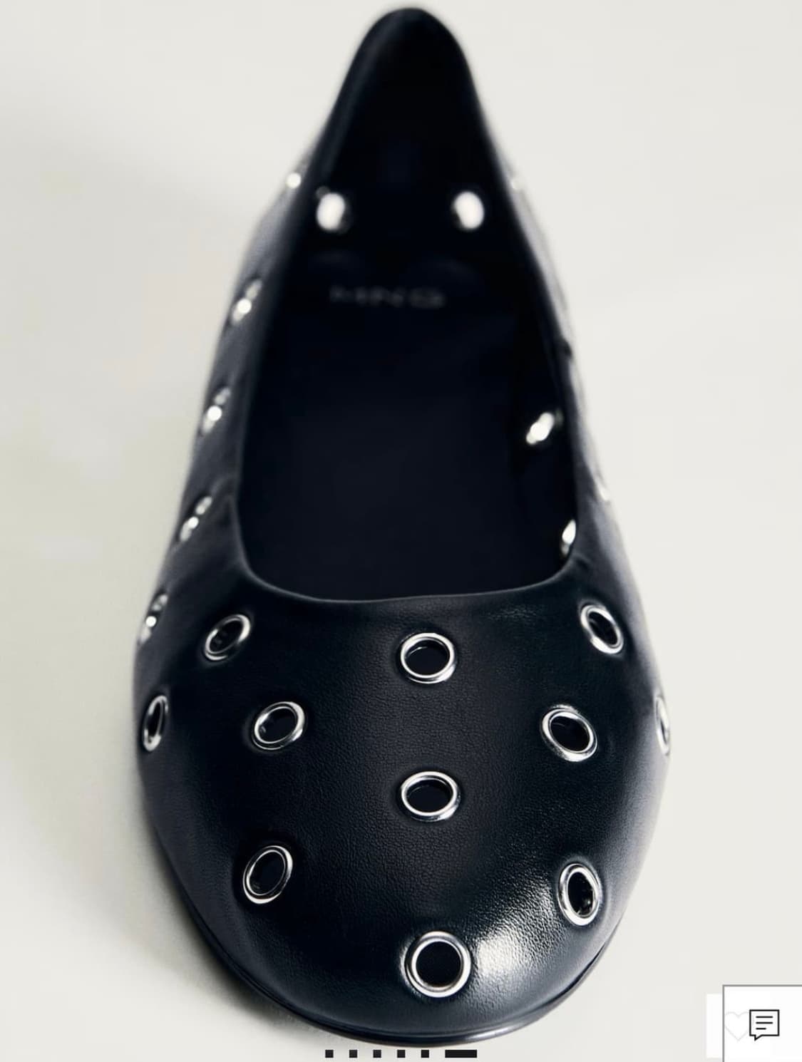 Mango 스터드 플랫슈즈 상품이미지4