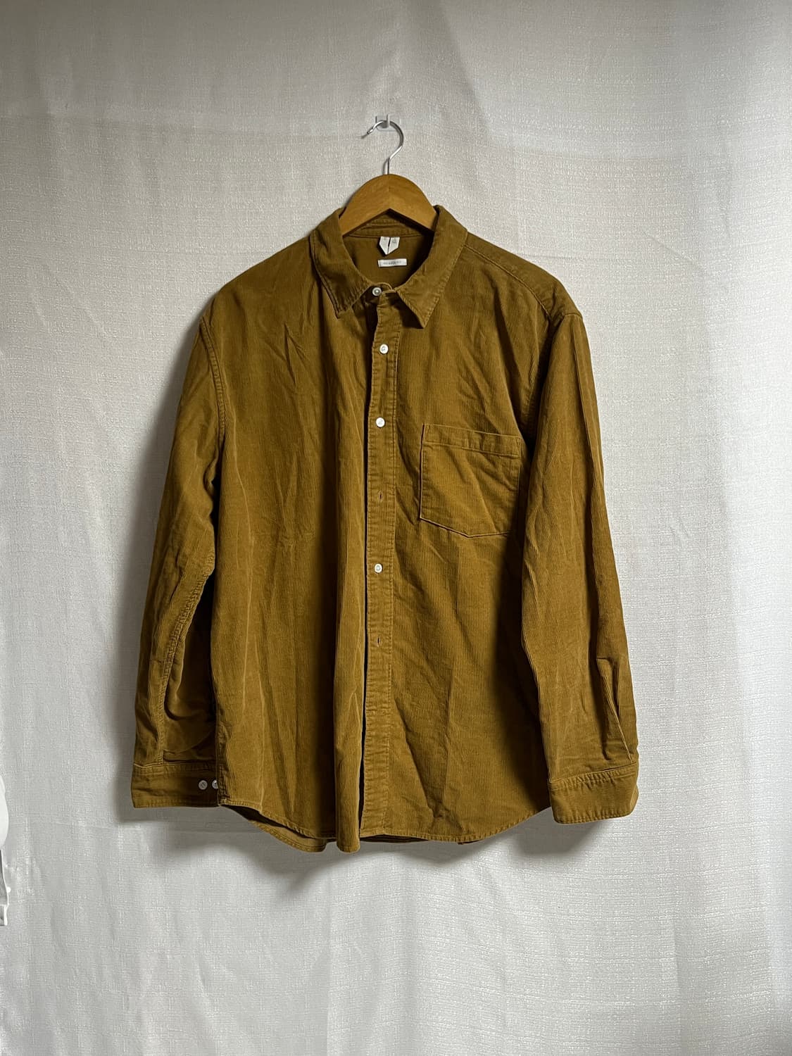 공용 아르켓 오버핏 코듀로이 셔츠 남방 XL 상품이미지1