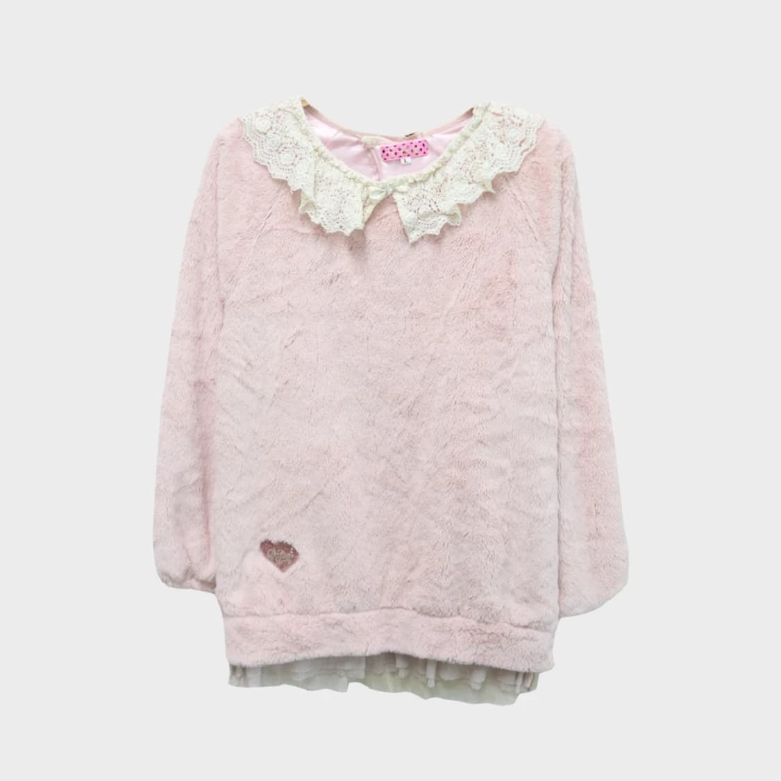 S-CUTIE 히메갸루 레이스 핑크 플리스 상품이미지1