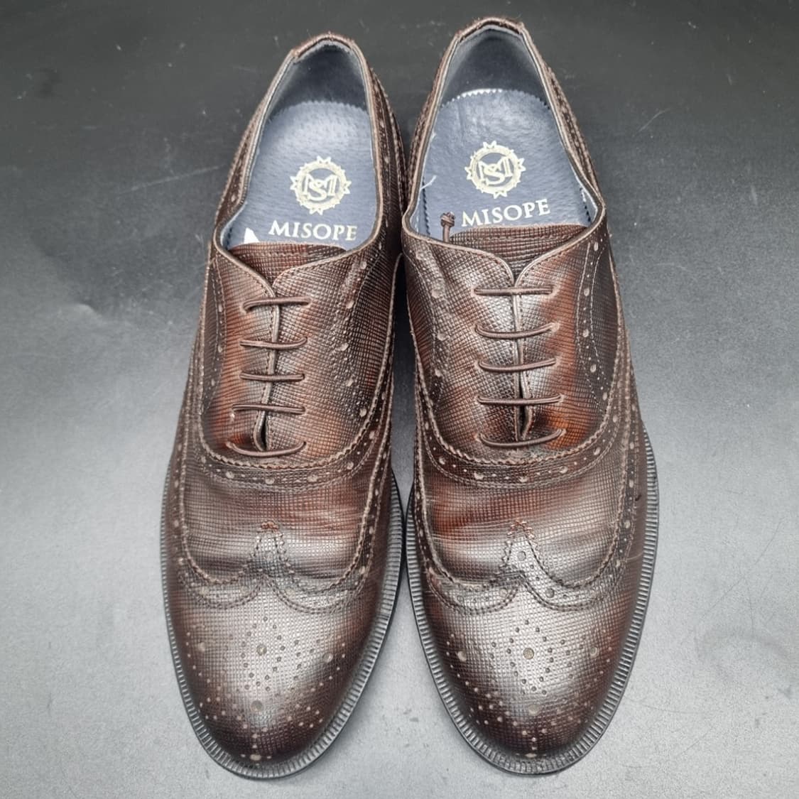 미소페 윙팁 남성구두255 상품이미지2