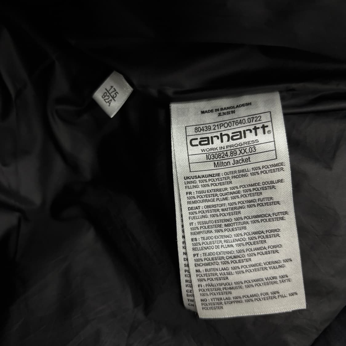칼하트 밀턴 패딩 상품이미지6