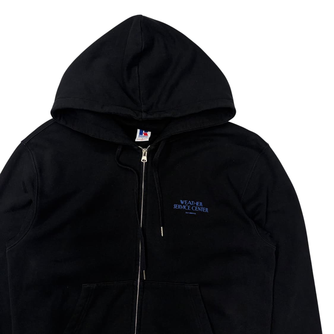 러셀 애슬레틱 X 메킷레인 블랙 후드집업 L 상품이미지5