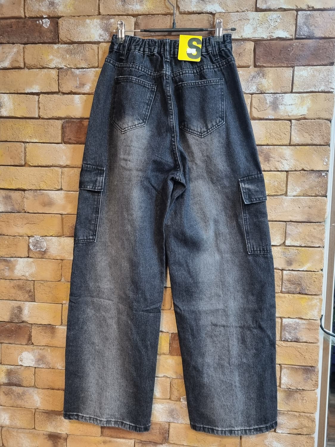 (새상품)  카고 데님 팬츠 상품이미지2