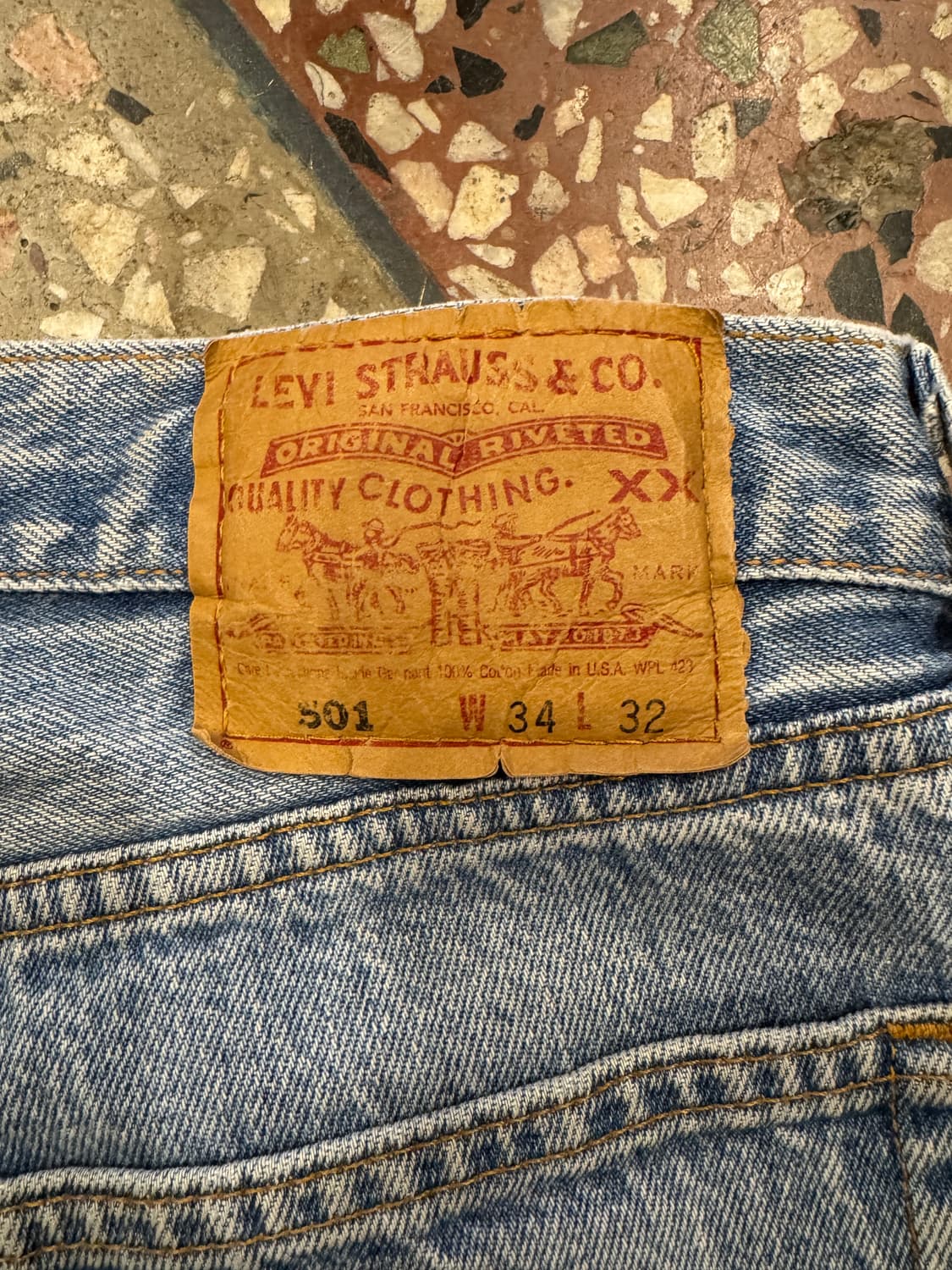 00s USA 리바이스 501 (32X30) 상품이미지8