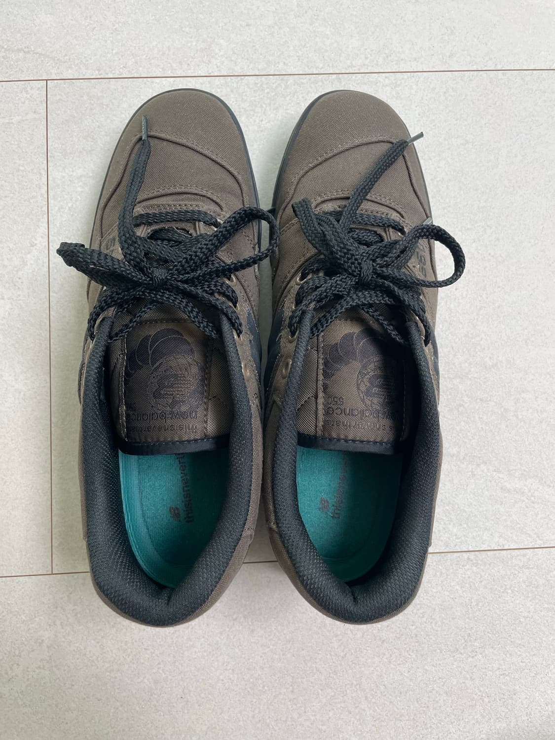 [285] 디스이즈네버댓 x 뉴발란스 550 브라운 상품이미지3