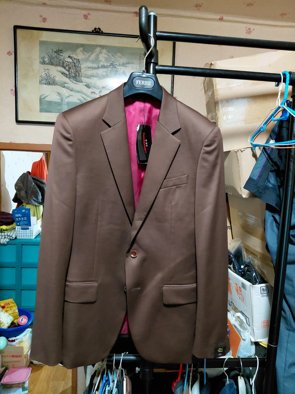 [지이크](새제품)파렌하이트 춘추용 울 블레이저 95사이즈 상품이미지10