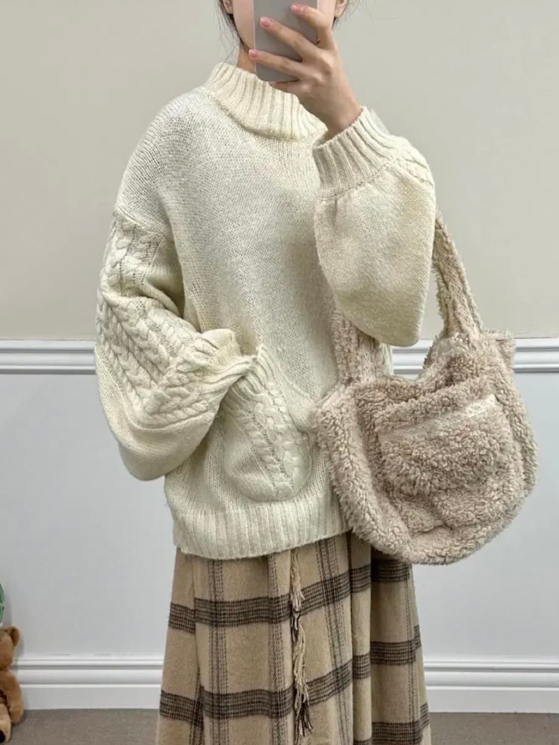 vintage ivory pocket knit 상품이미지3