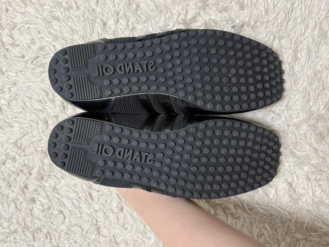 스탠드오일 머로우 스퀘어 스니커즈 블랙 상품이미지2