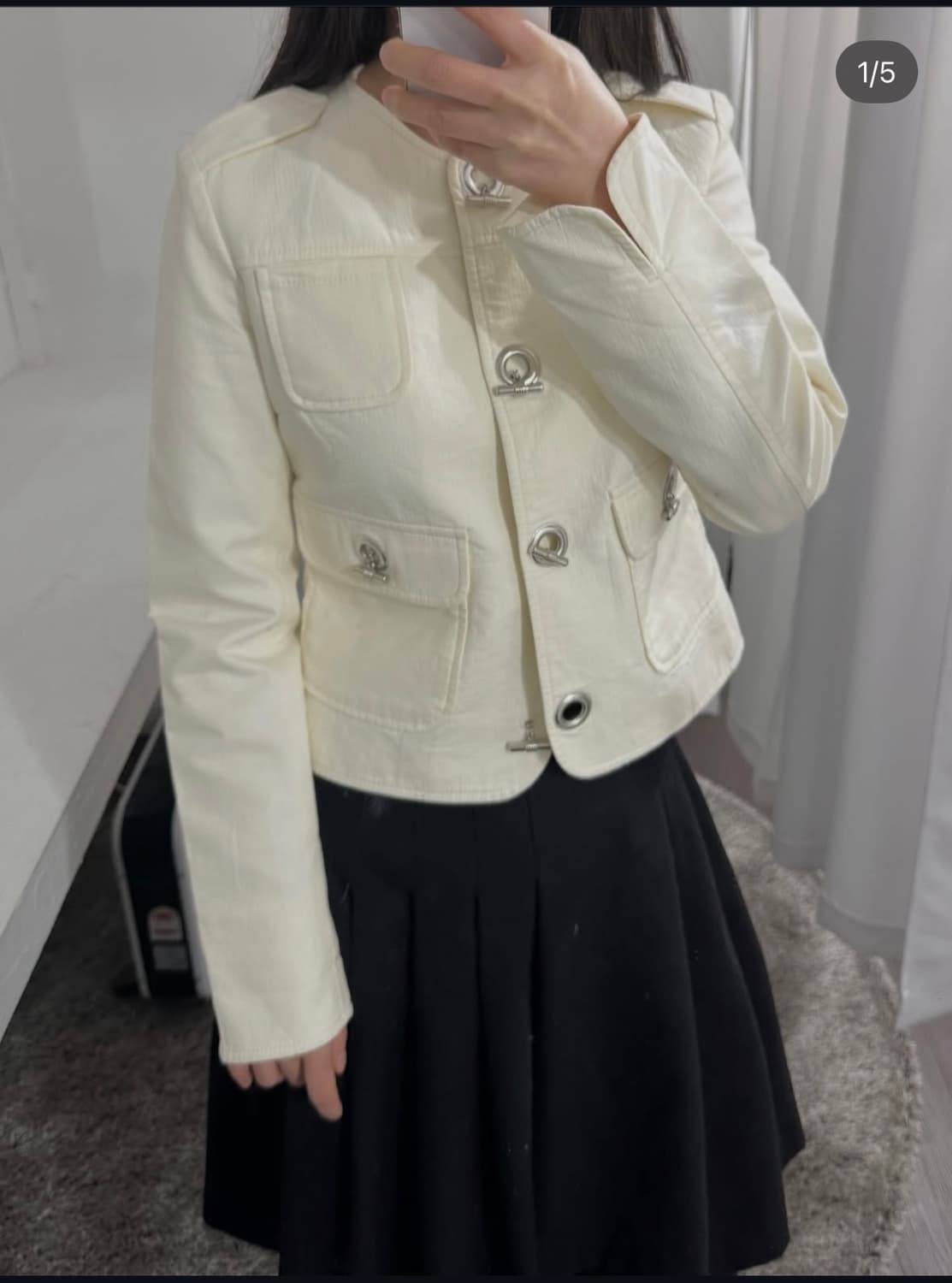 scot club design cotton jacket 상품이미지2