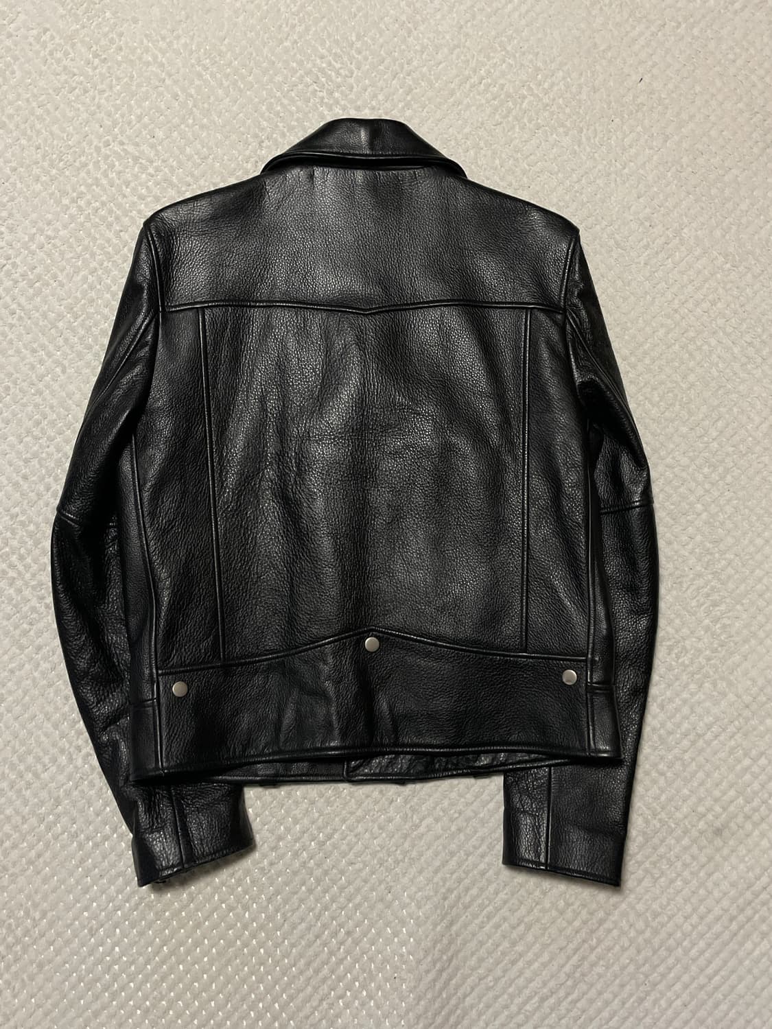 광희시장 웨스턴 무드 카우하이드 소가죽 레더 자켓 상품이미지2