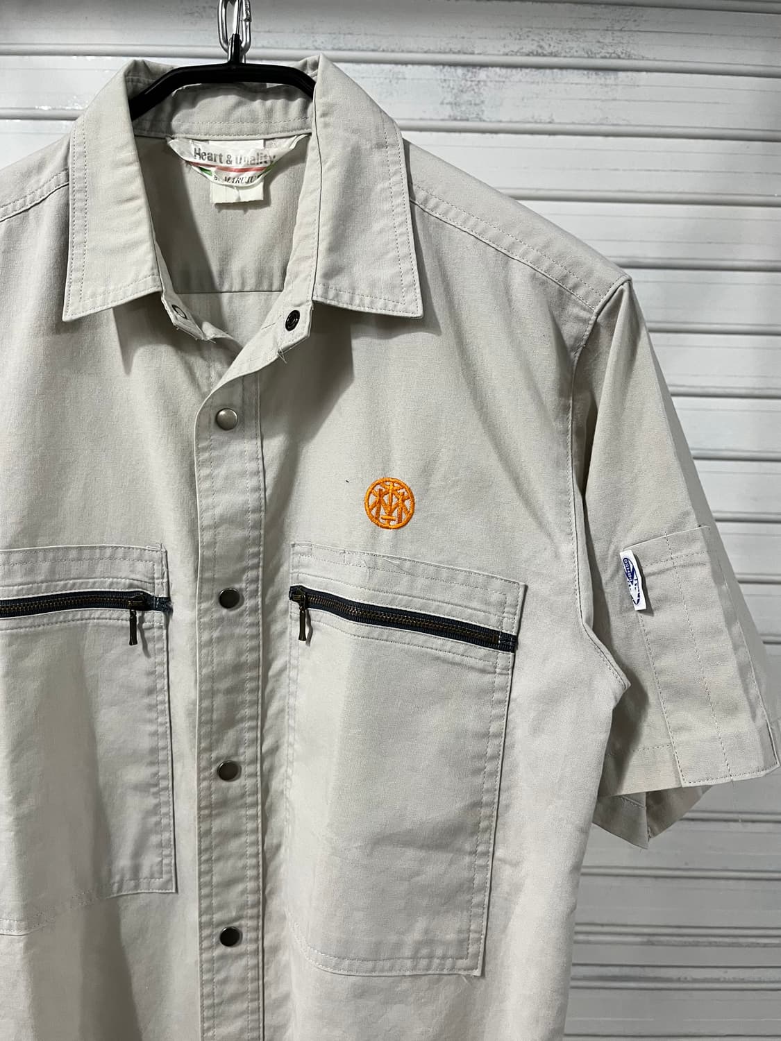 Asahicho work half shirt 상품이미지5