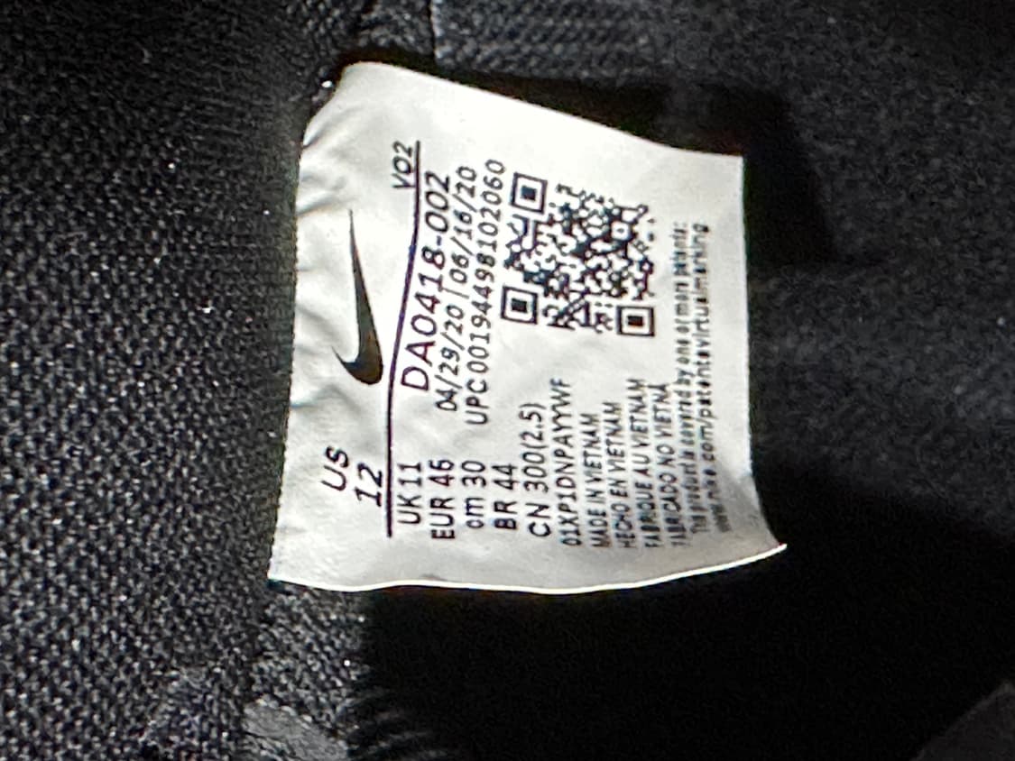 나이키 에어포스 1 부트 블랙 레드 300 사이즈 상품이미지4