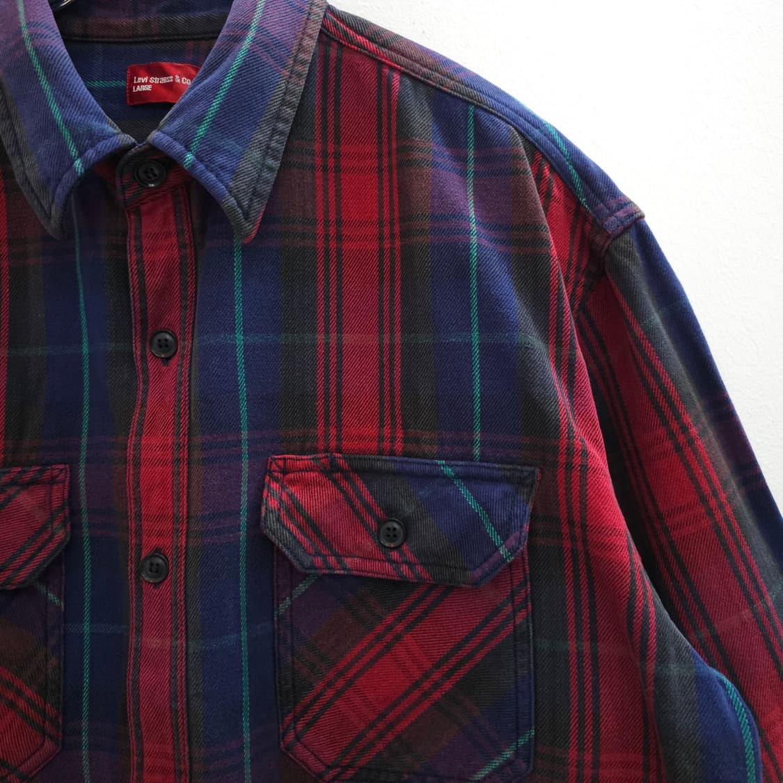 Levi's strauss&co 체크셔츠 상품이미지5