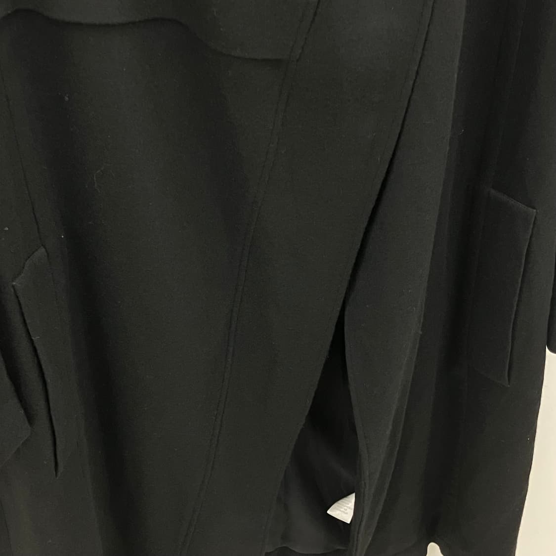 헬무트 랭 비대칭 울 코트 S 상품이미지6