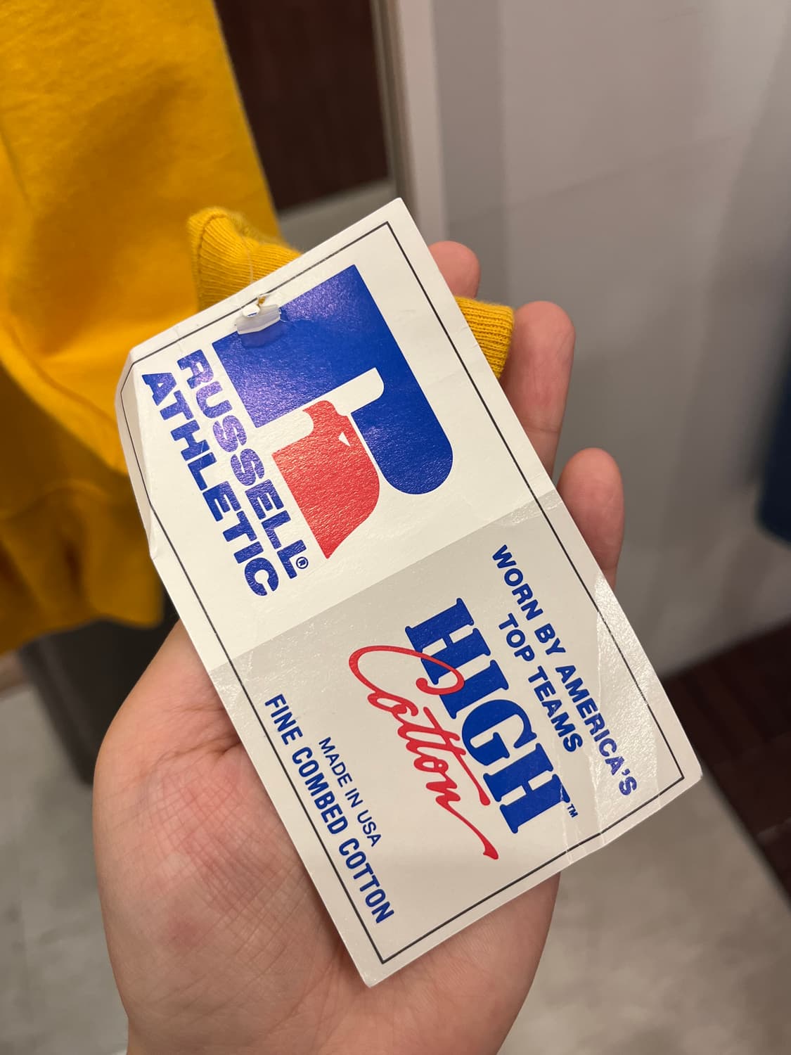 90s Russell 러셀 플레인 롱슬리브 (made in USA) 상품이미지7