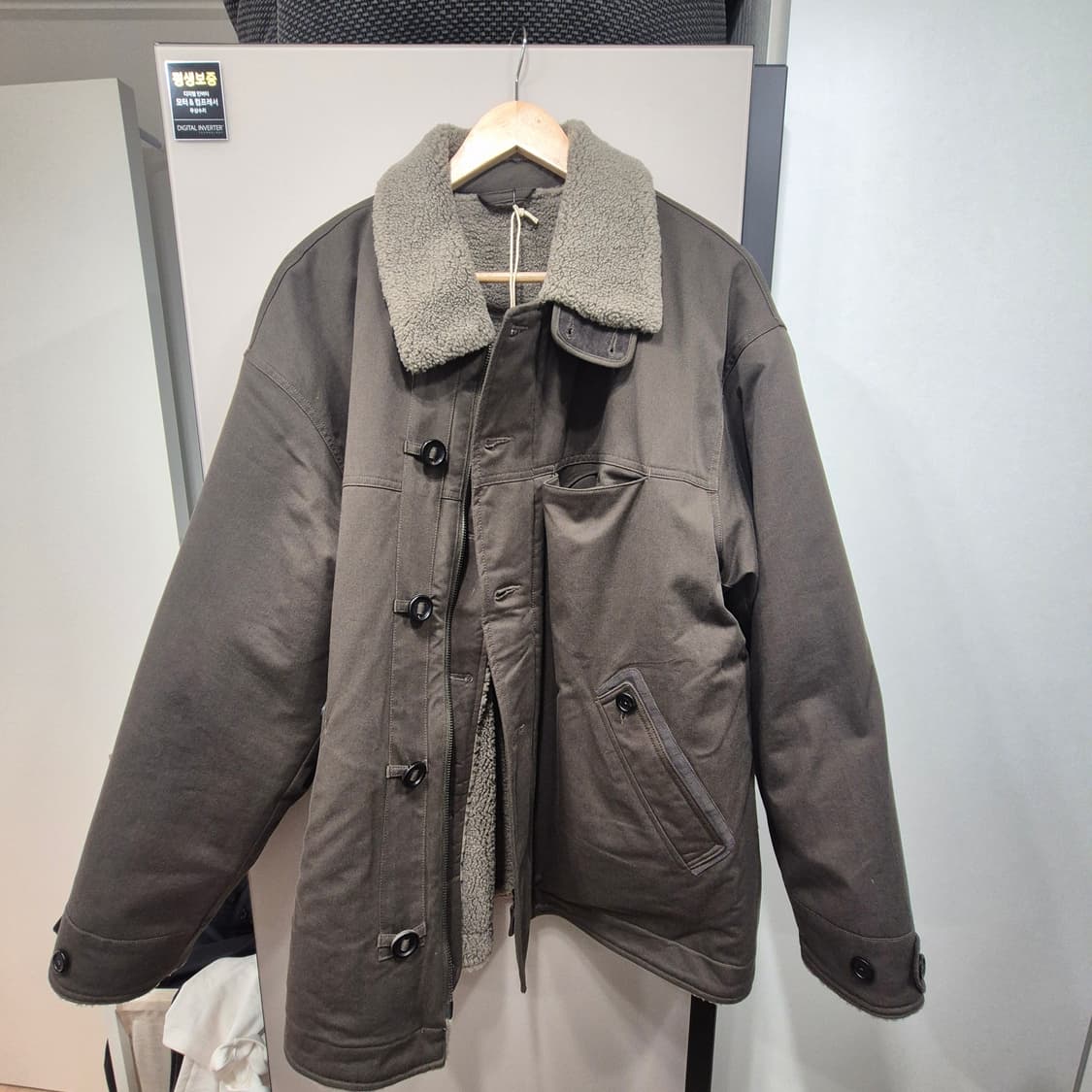 러프사이드 리버시블 덱파카 3사이즈 올리브 상품이미지1