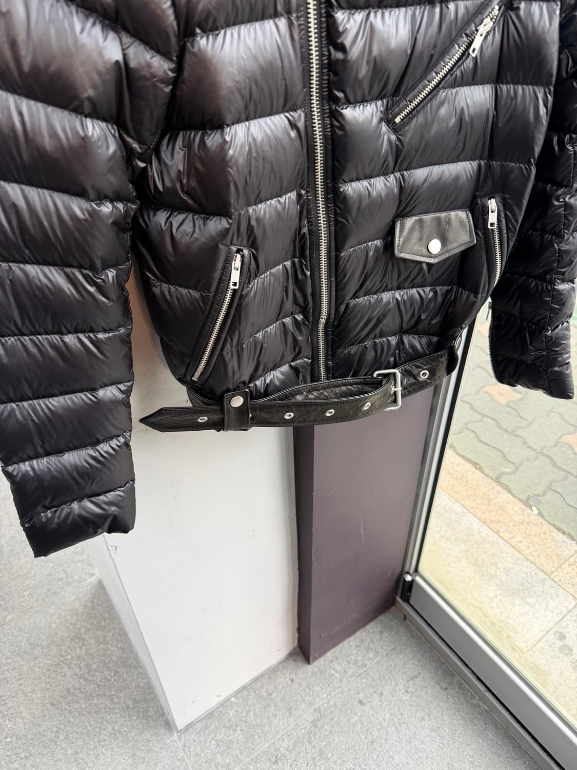 .S/ 폴로랄프로렌 벨티드 다운 바이커 패딩자켓 상품이미지5