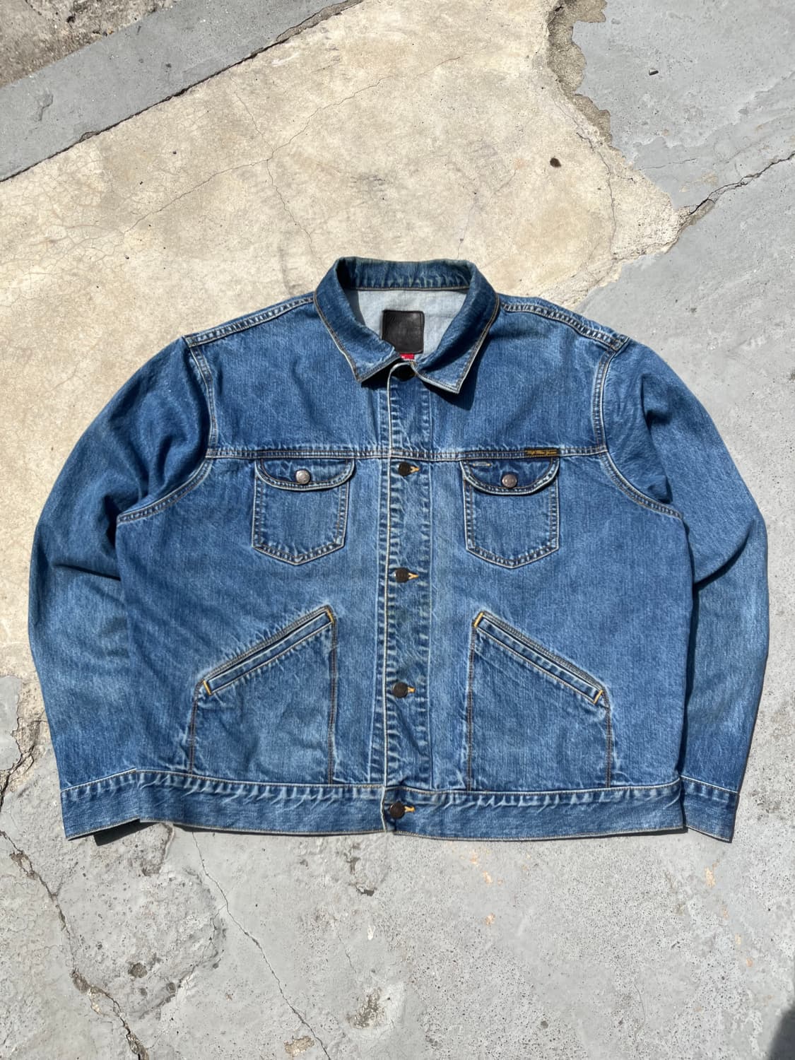 Old GAP Denim Trucker Jacket 상품이미지5