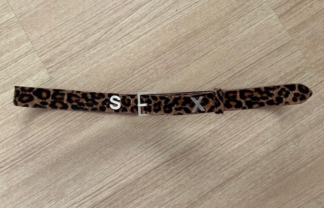 Martine Rose SEX Letter Belt 상품이미지1