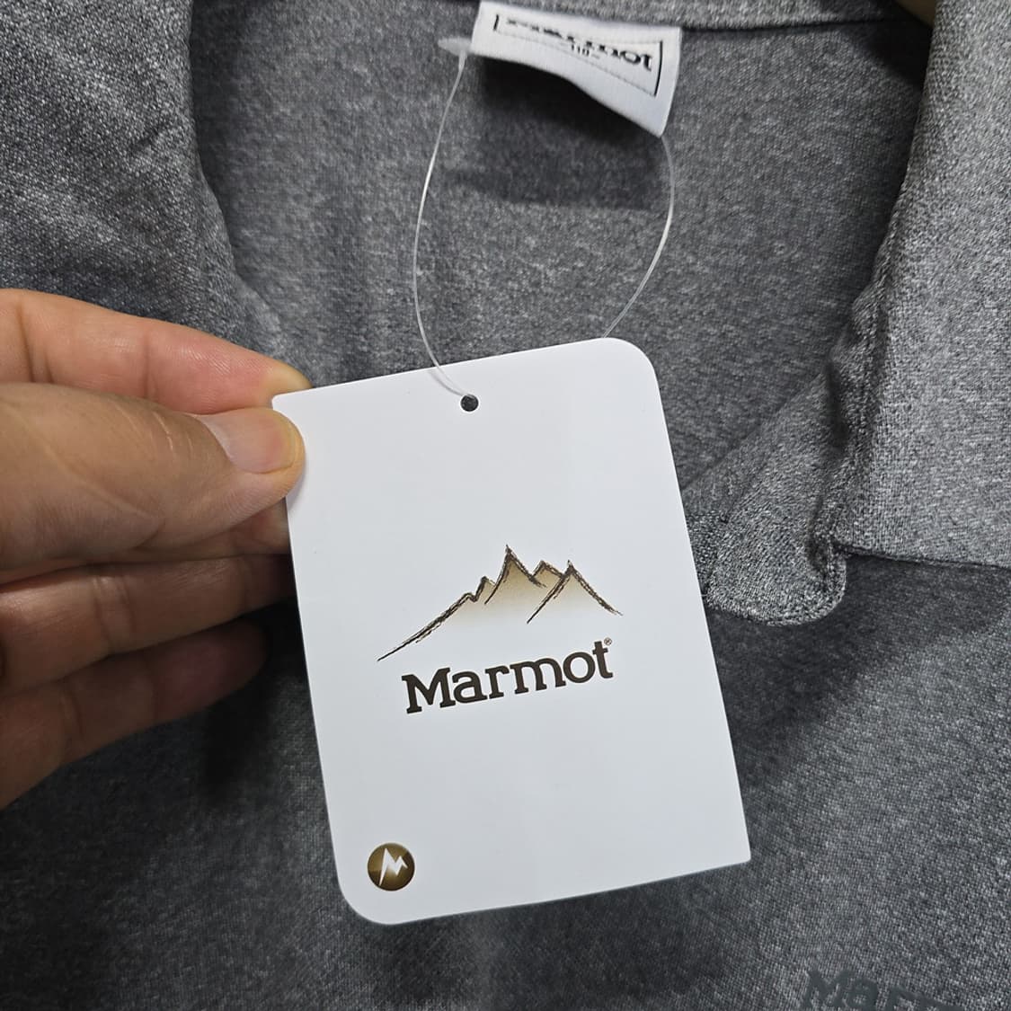 새제품)마모트(Marmot) 카라 반팔 티셔츠 110 상품이미지4