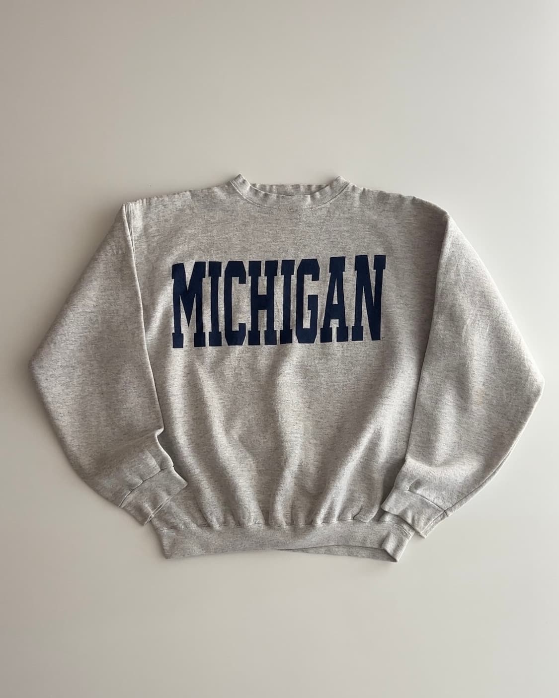 90s USA 빈티지 미시간 레터링 스웻셔츠 L 상품이미지1