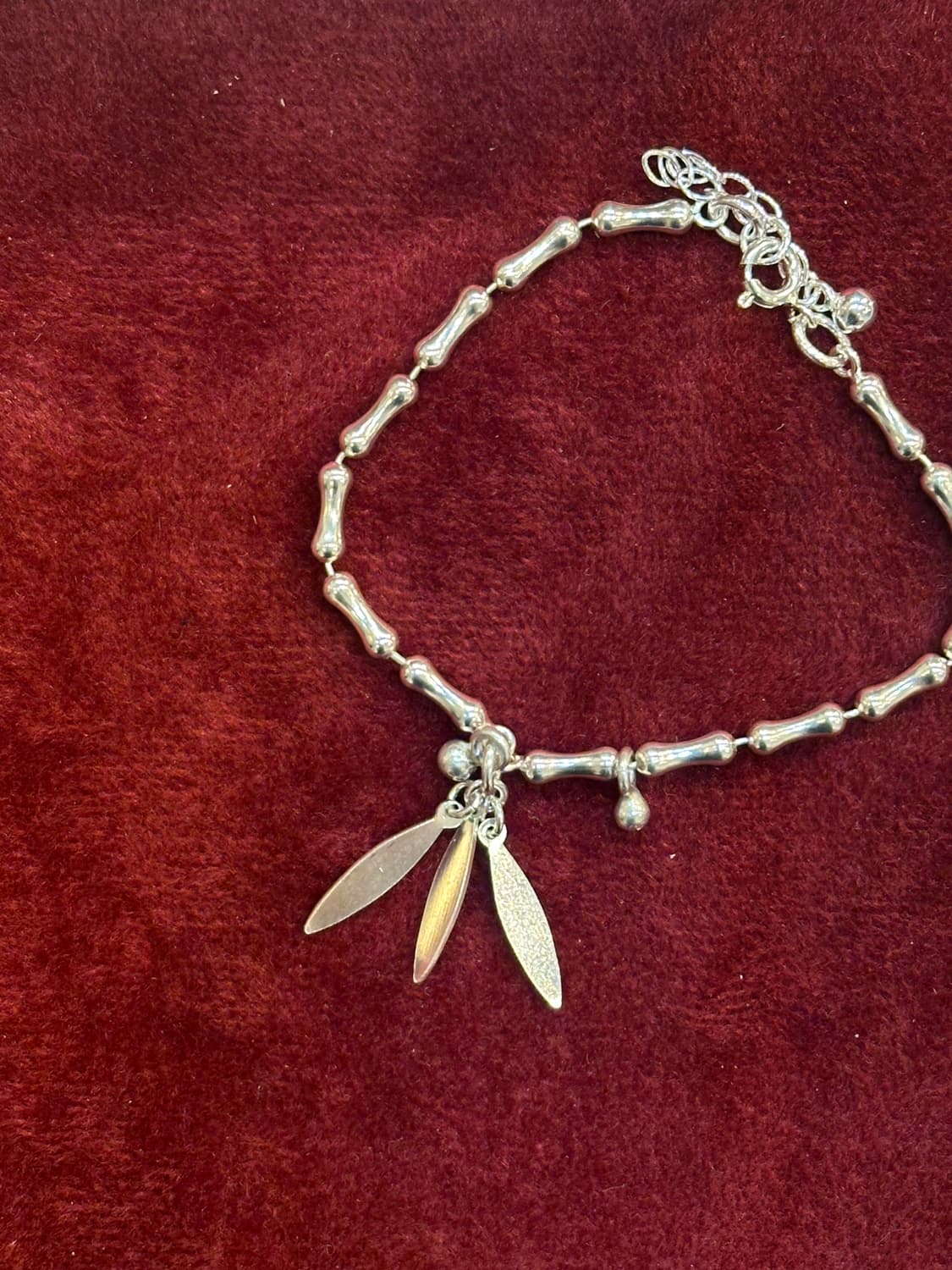 Bamboo 925silver bracelet🎋 상품이미지1
