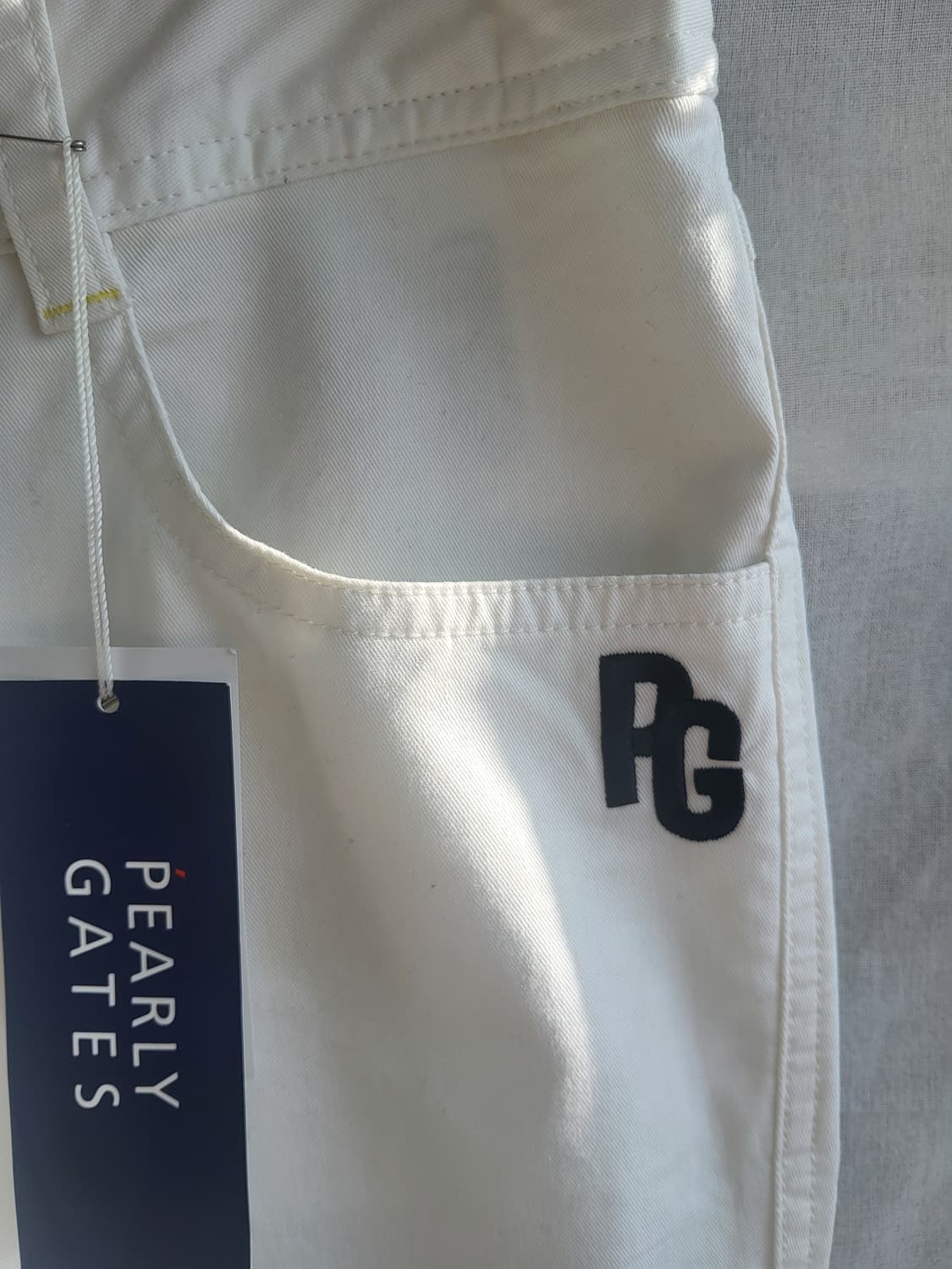 파리게이츠 여성 골프 팬츠 슬림핏 바지 허리단면 32 미사용 상품이미지4