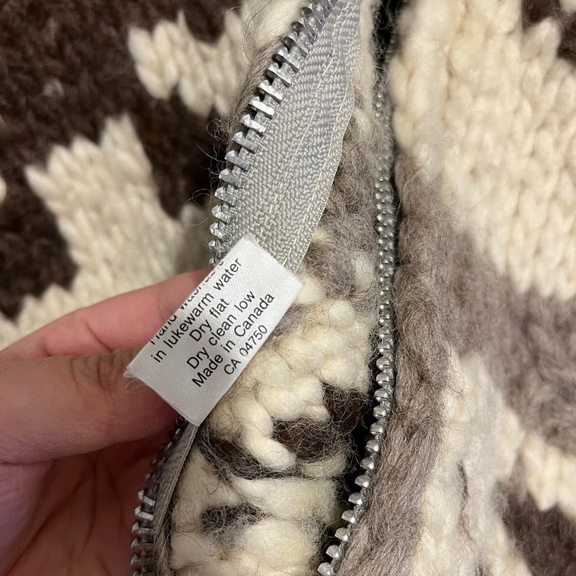 캐나다 썬더버드 울 코위찬 집업 상품이미지5