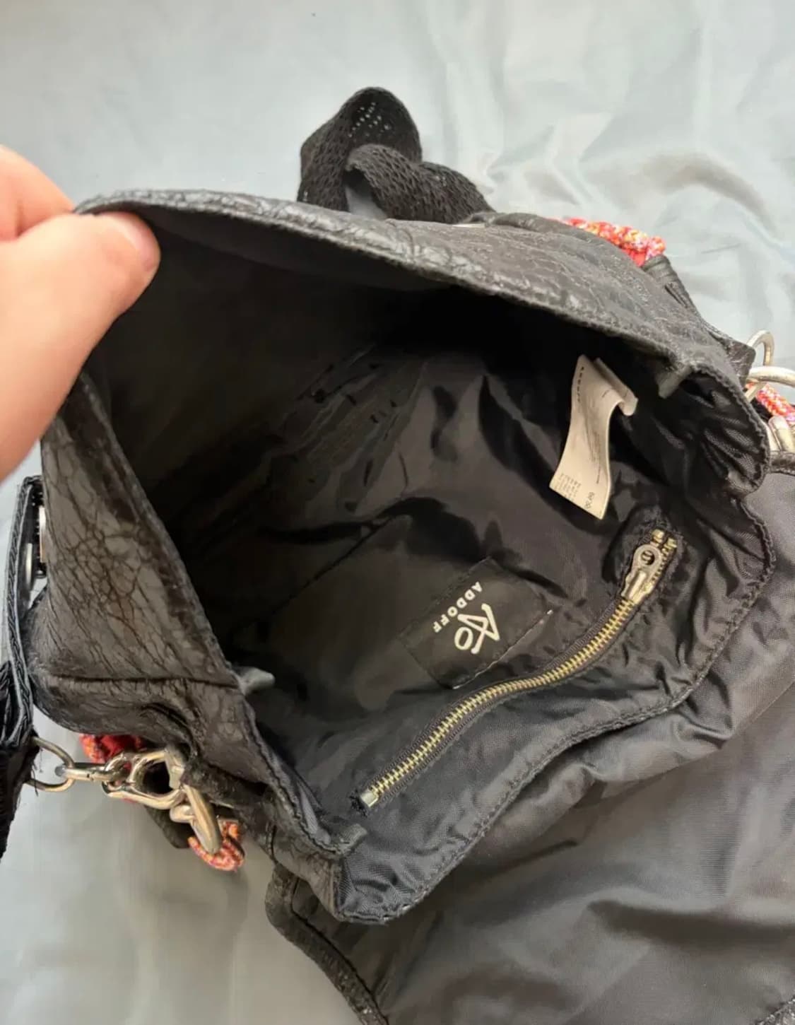 ADDOFF 레더 크로스백 상품이미지6