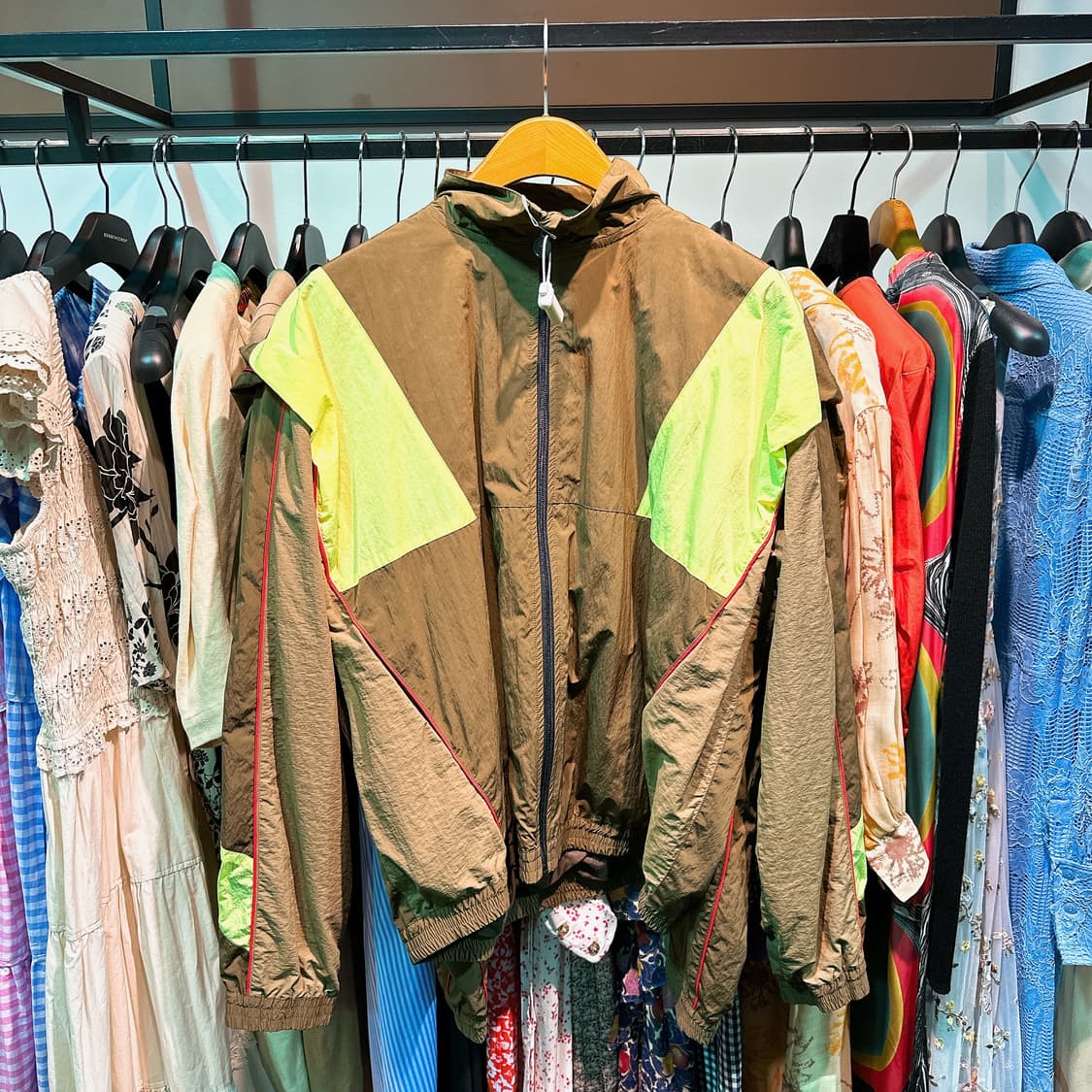 마틴 로즈 남성 브라운 프린트워크 트랙자켓 점퍼 80% 상품이미지1