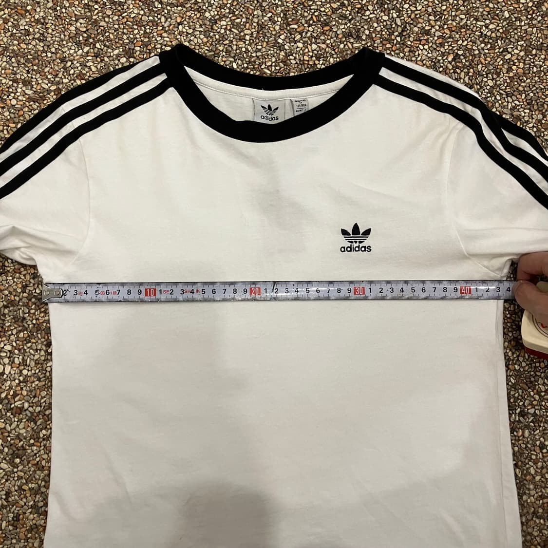 297 아디다스 삼선 롱슬리브 화이트 상품이미지4
