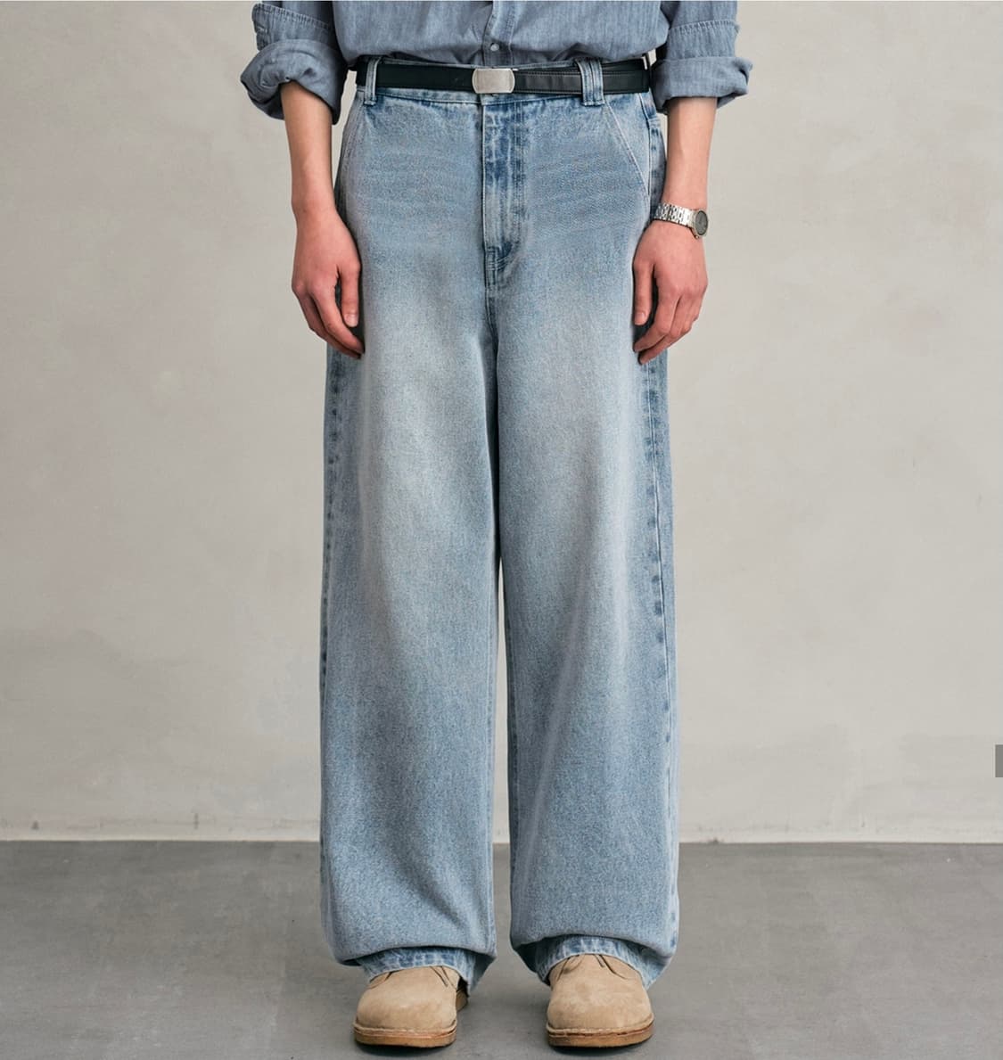 데케트X패션플레닛 와이드 데님 상품이미지4