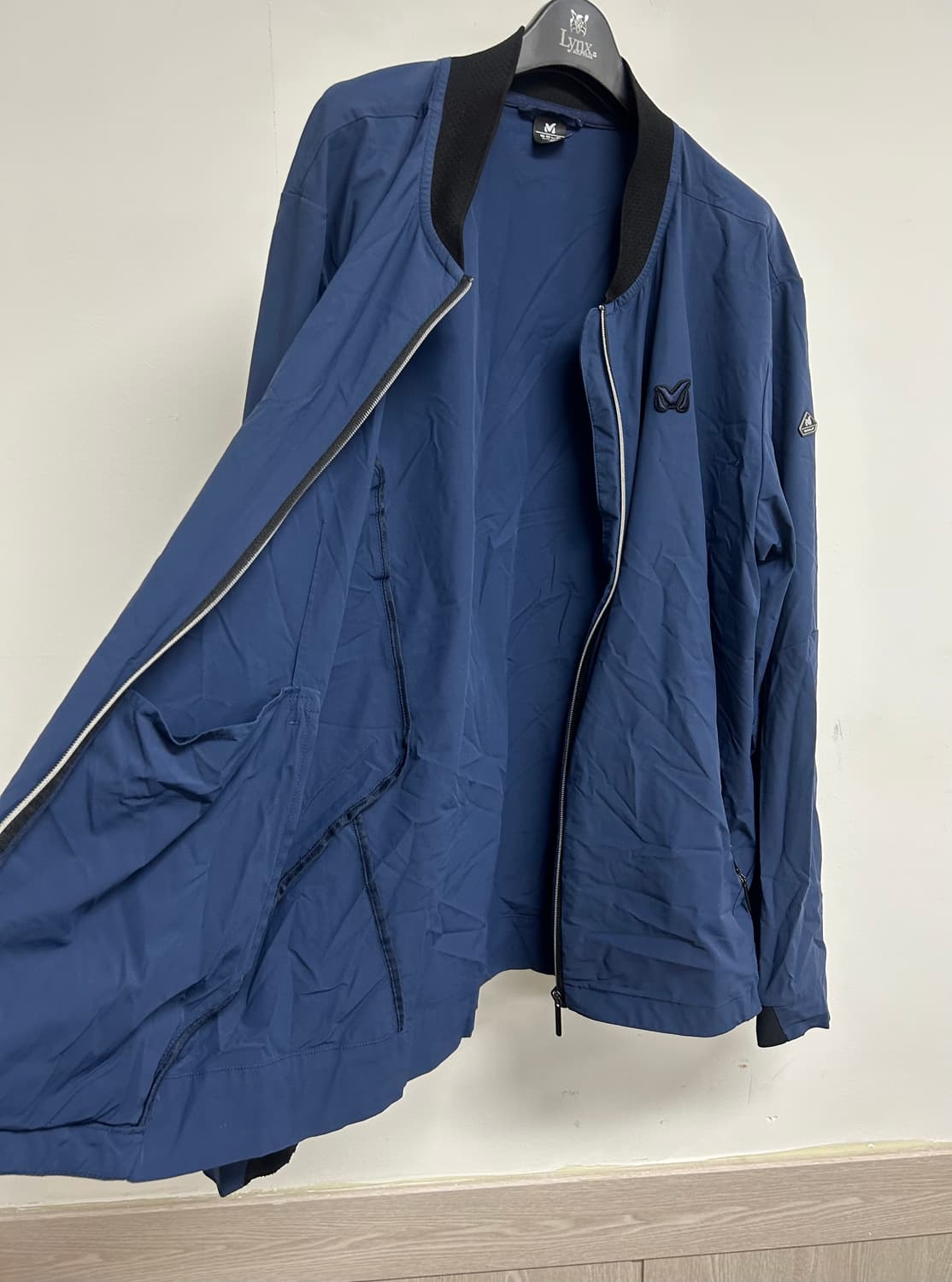 밀레 골프웨어 블루 남성 점퍼 105 상품이미지7