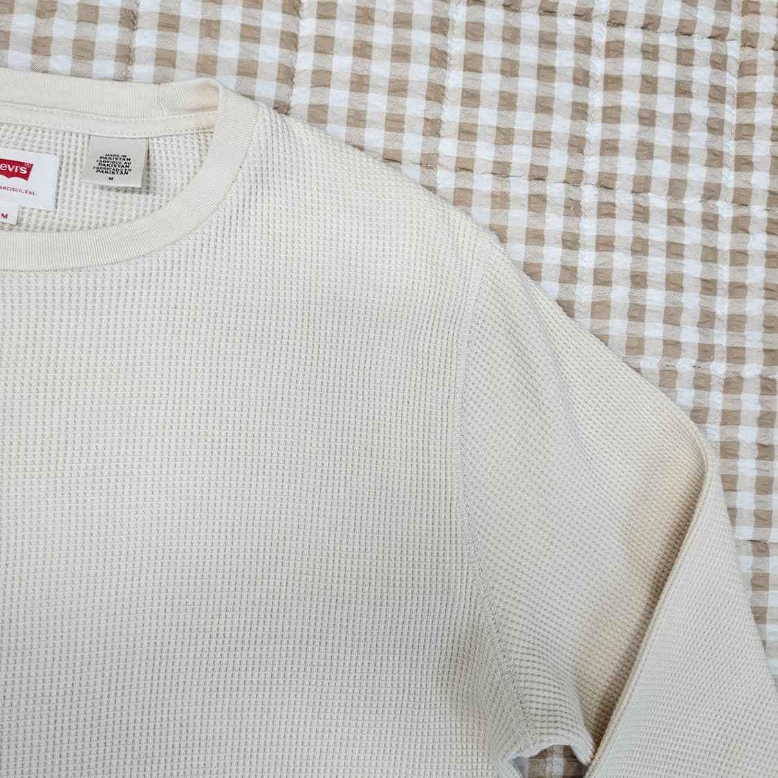 리바이스 와플 슬리브 면티 남자100 상품이미지3