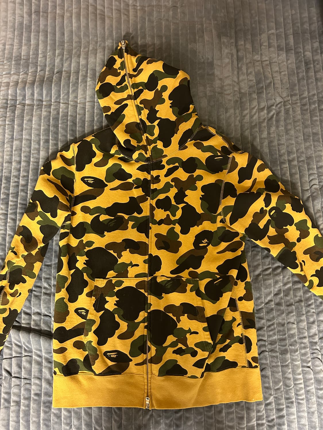 베이프 카모 후드집업 상품이미지1