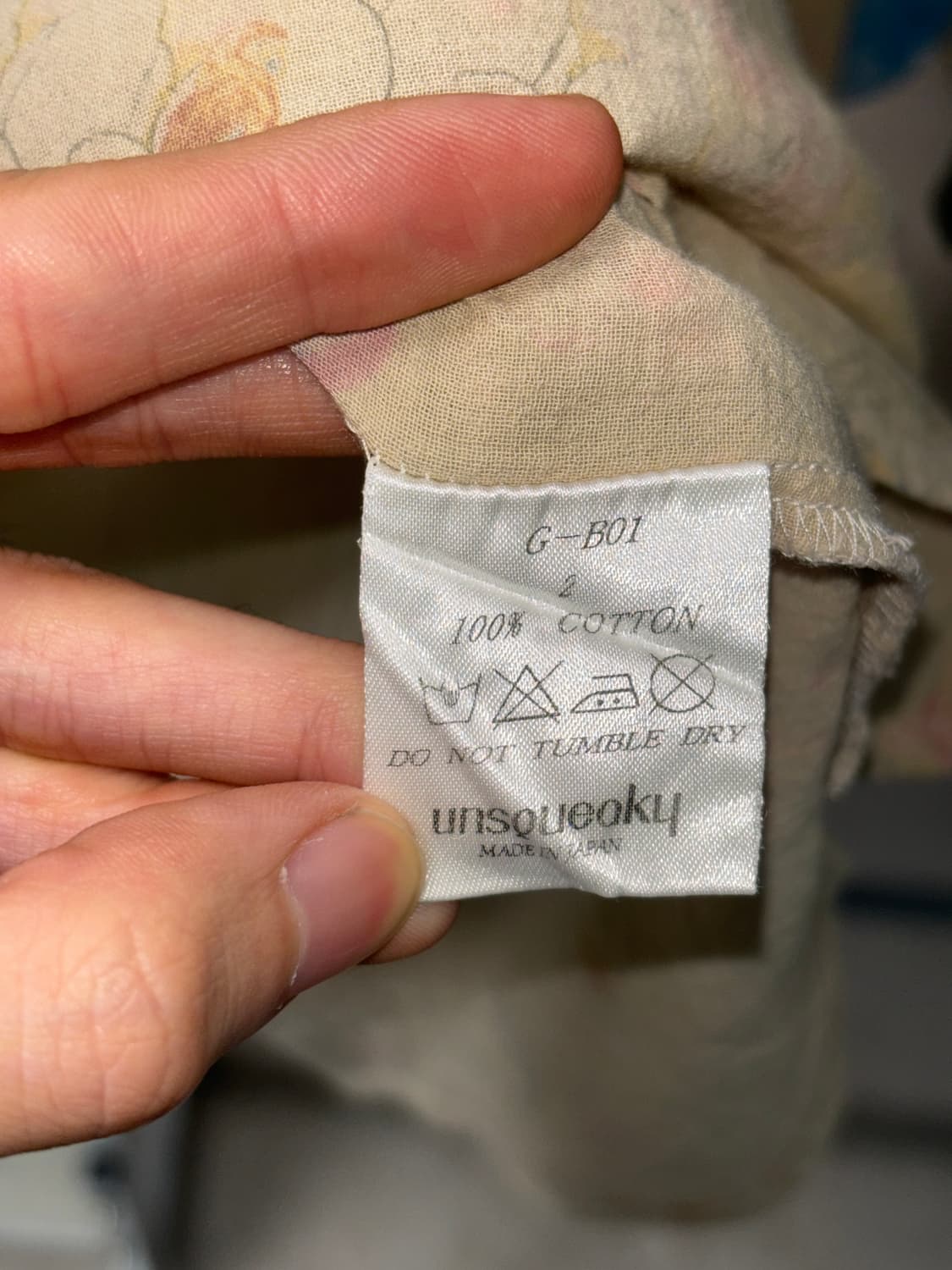 언스퀴키 비대칭 블라우스  상품이미지5