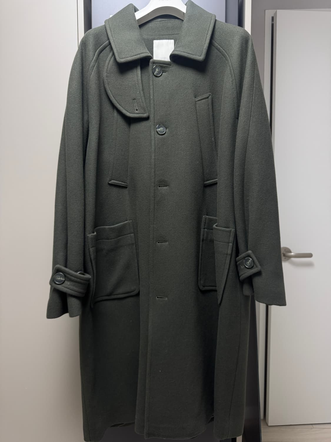 언더마이카 리전02 발마칸 코트 카키 1사이즈 상품이미지2