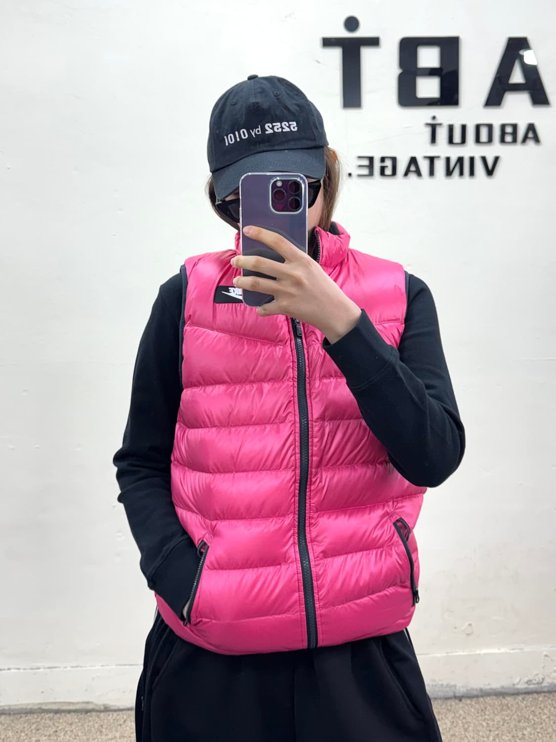 나이키 리버시블 패딩조끼 우먼스XL 상품이미지1