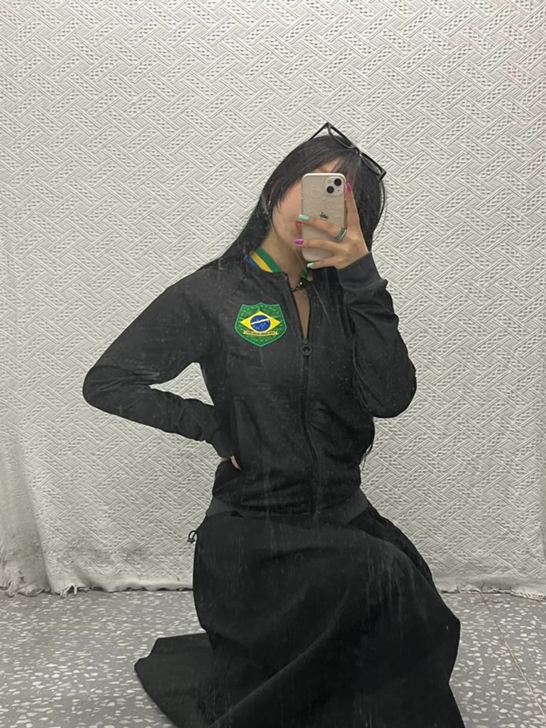 아디다스 올드스쿨 브라질 패치워크 트랙탑 집업 져지 85 C06808 상품이미지2