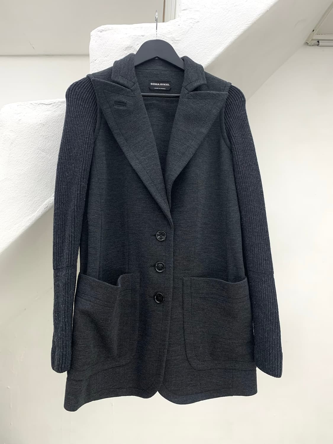 Sonia rykiel knit sleeve coat  상품이미지4