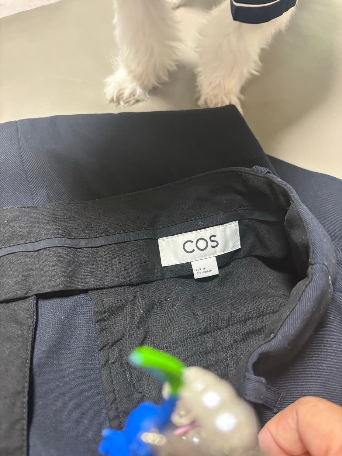 Cos 네이비 슬랙스 (32) 상품이미지3