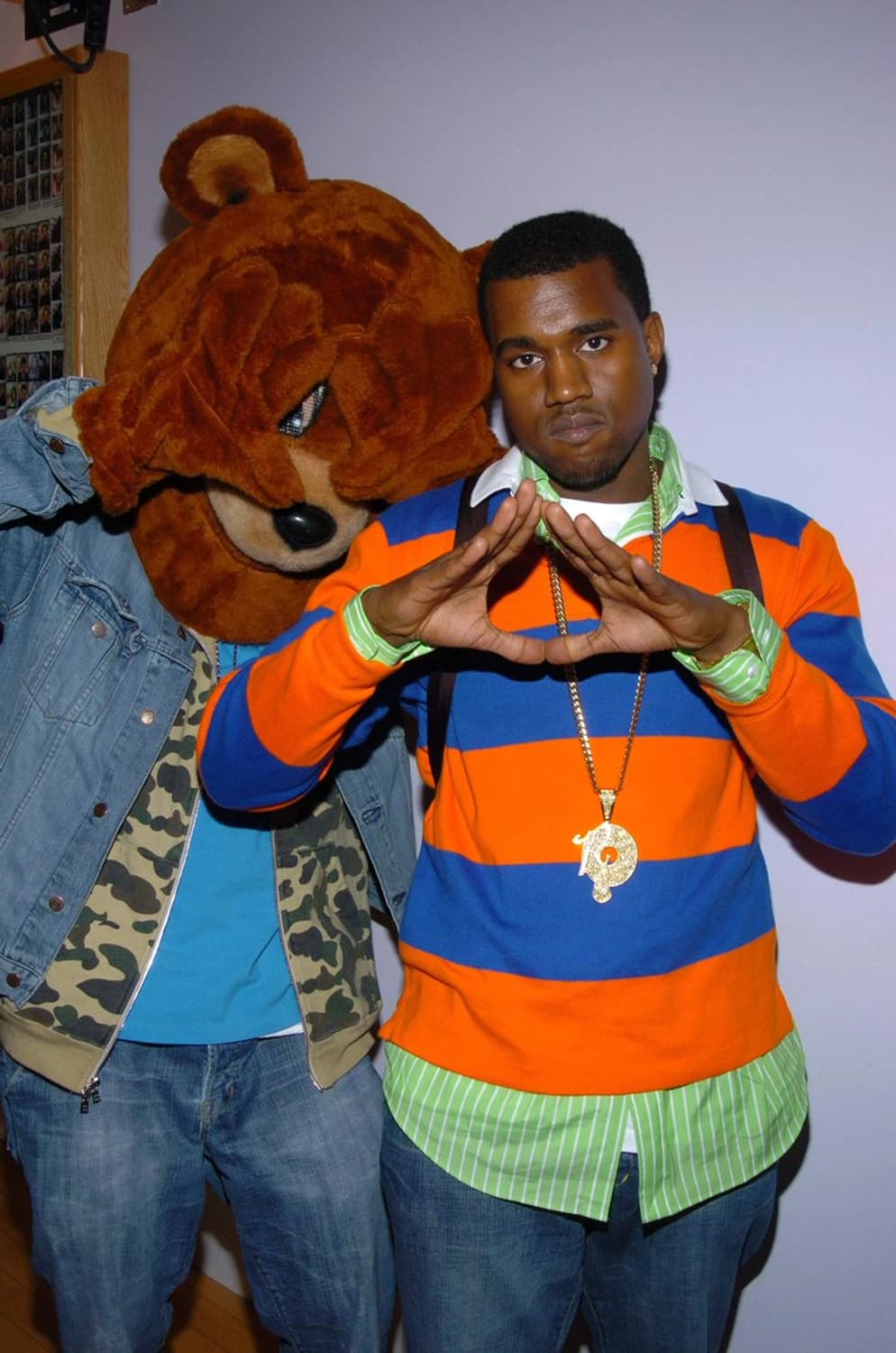 L ] 올드 칸예 폴로 랄프로렌 럭비 셔츠 상품이미지1