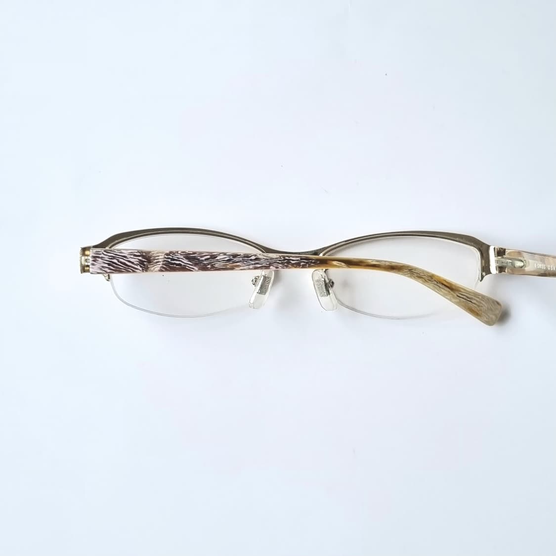 데드스탁  K-SWISS 반무테 텍스처 패턴 안경테 상품이미지8