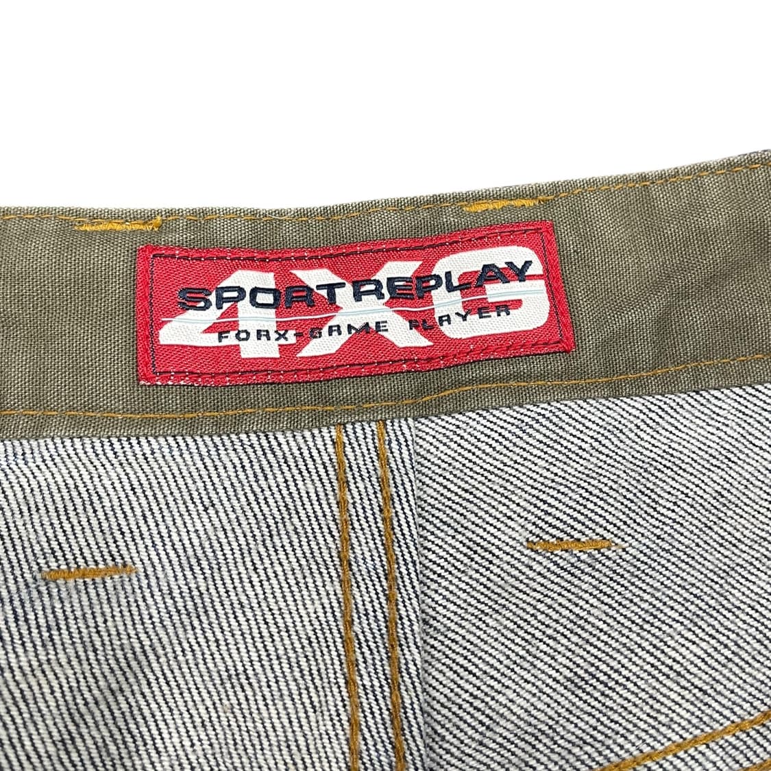 90s 스포츠리플레이 X-게임 데님팬츠 상품이미지7