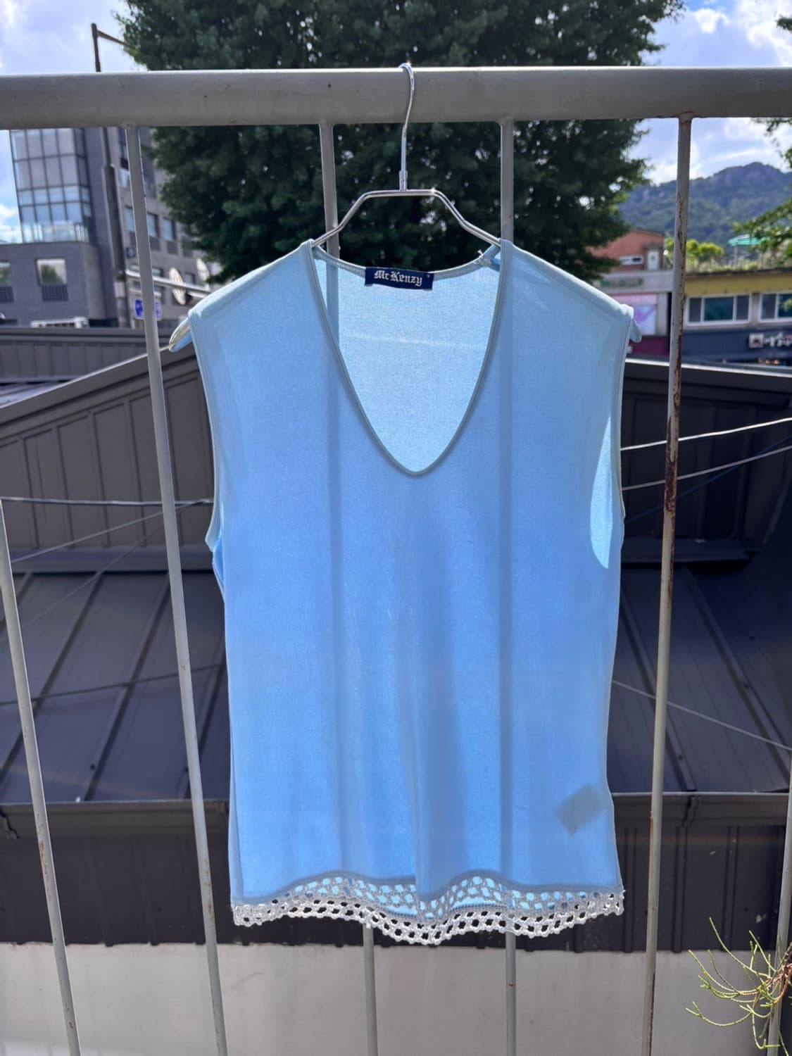 Vintage Mc Kenzy Silk Sleevelss 상품이미지1